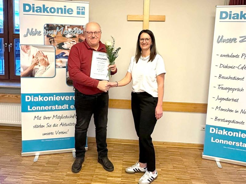 Diakonieverein Lonnerstadt bleibt aktiv vor Ort